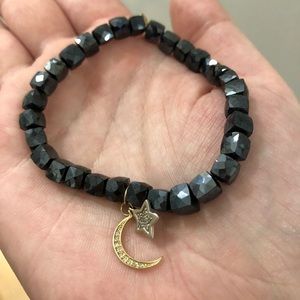 ***1 DAY SALE***Sydney Evan Diamond Charm Bracelet